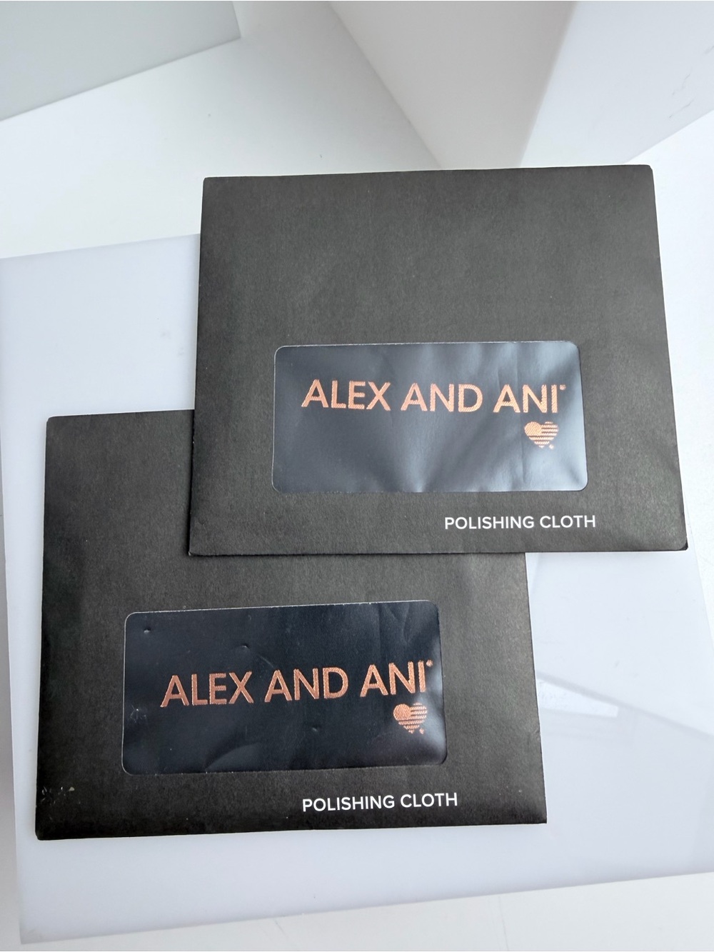 Alex and Ani Polishing Cloth Bundle of 2 NWT